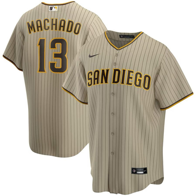 San Diego Padres Manny Machado – Tan Jersey