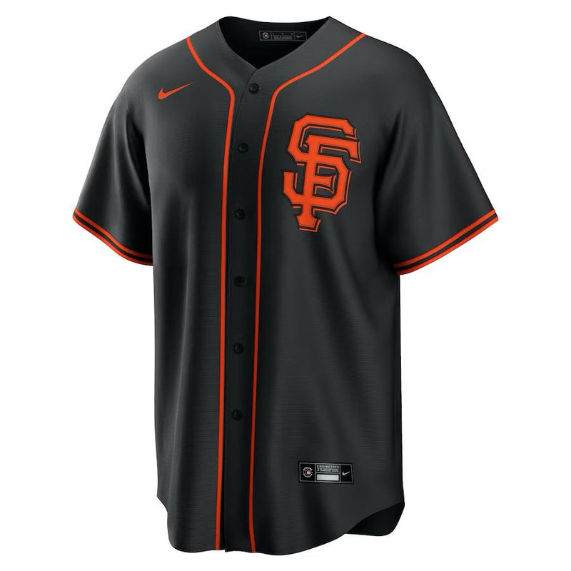 San Francisco Giants – Blank Black Jersey