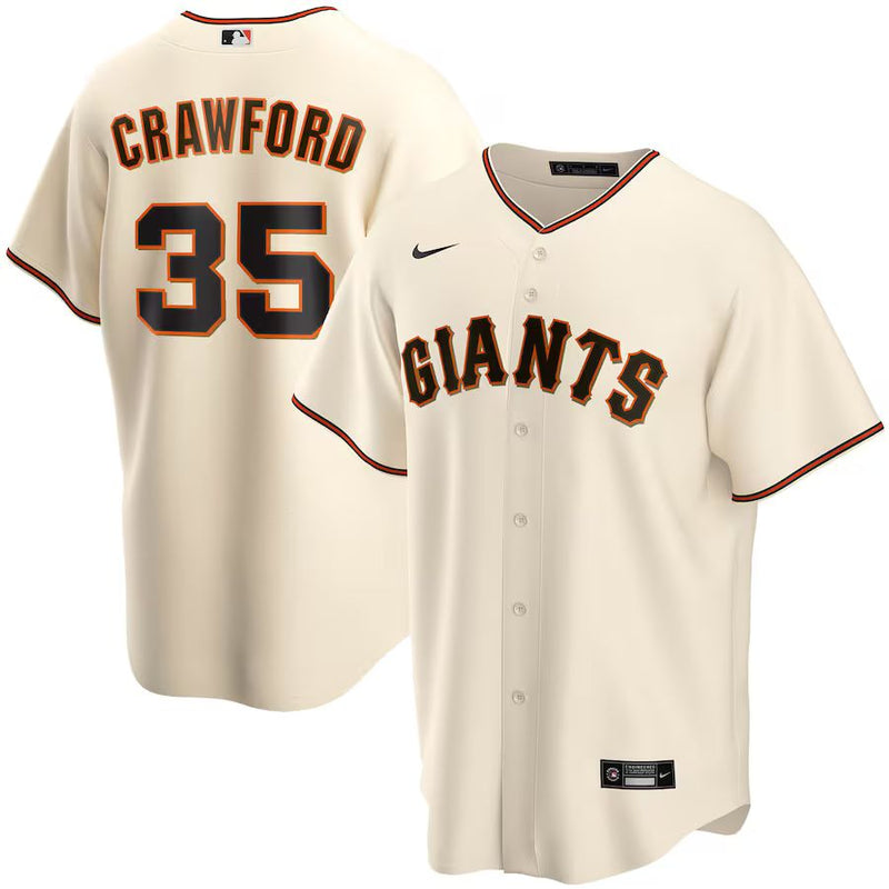 San Francisco Giants Brandon Crawford – Home Jersey