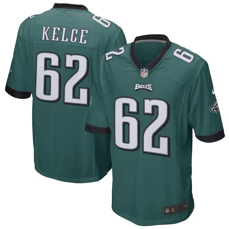 Philadelphia Eagles Jason Kelce - Midnight Green Jersey