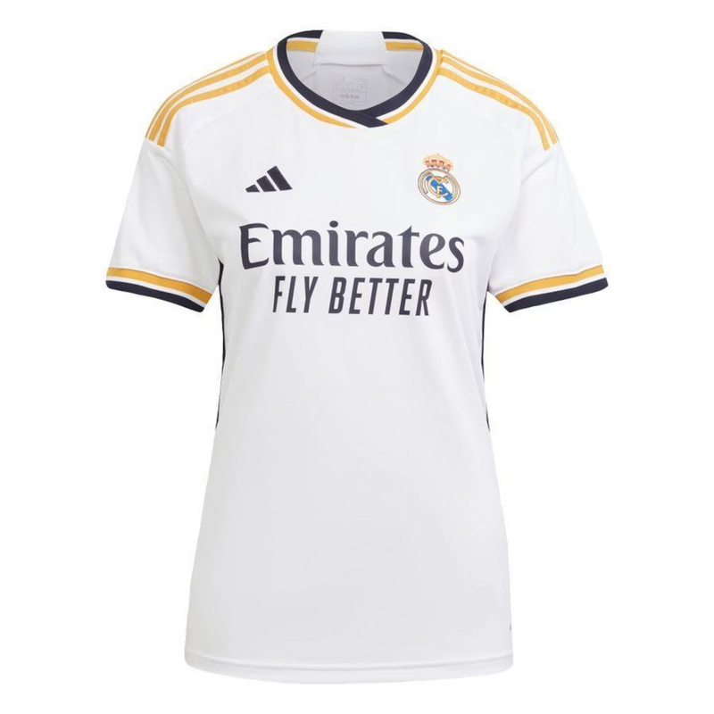 Camiseta Femenino Real Madrid I 23/24 Adidas - Blanco