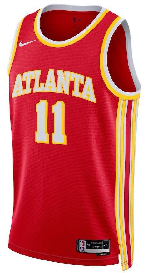 Atlanta Hawks Trae Young Red Jersey - Icon Edition