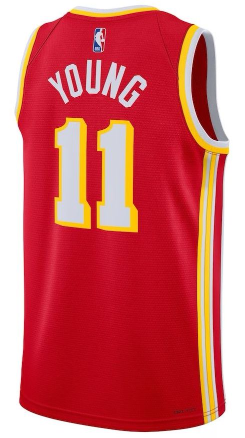 Atlanta Hawks Trae Young Red Jersey - Icon Edition