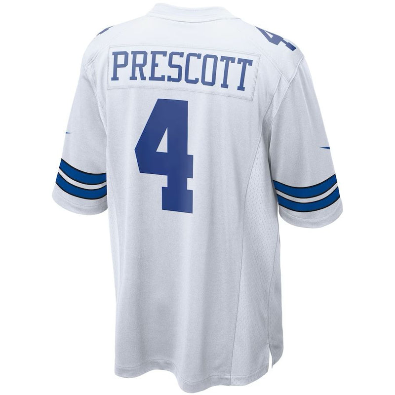 Dallas Cowboys Dak Prescott - White Jersey