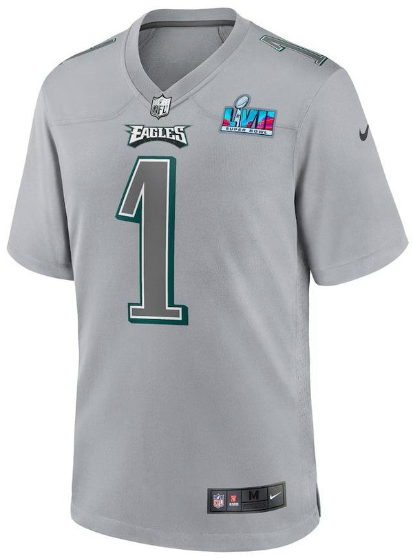 Philadelphia Eagles Jalen Hurts - Gray Super Bowl Jersey