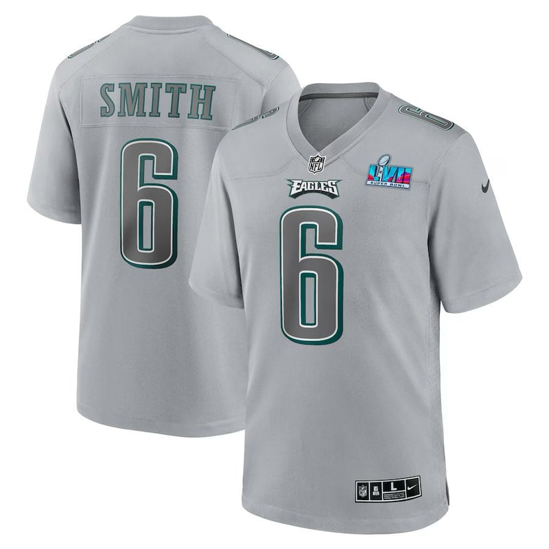 Philadelphia Eagles DeVonta Smith – Super Bowl LVII Gray Jersey