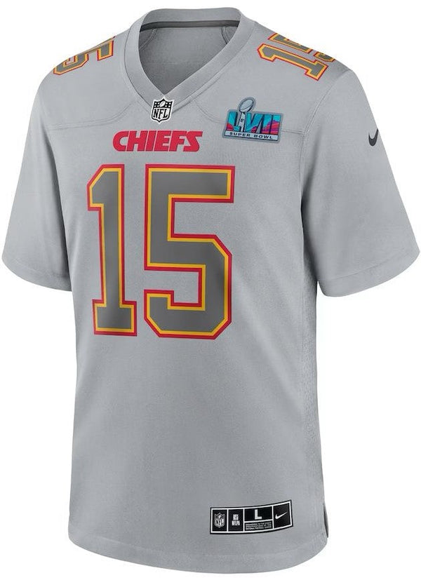 Kansas City Chiefs Patrick Mahomes – Super Bowl LVII Gray Jersey