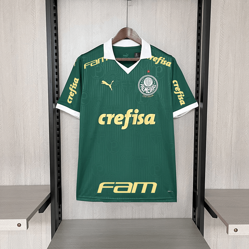 Camisa Palmeiras I 24/25 Puma Com todos patrocinadores - DA Sports Oficial