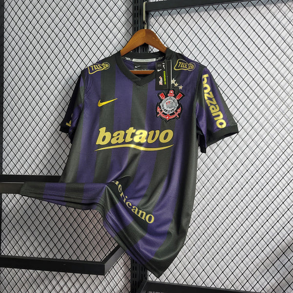 Corinthians Retro Fora - 2009/10 Morado y Negro