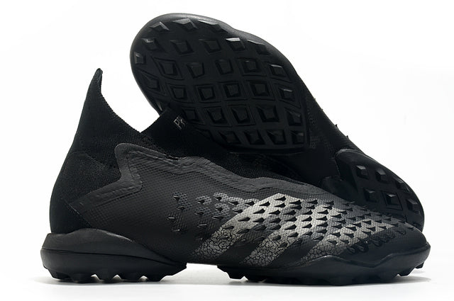 Zapatillas Société Predator Freak + FG Black - Cano Alto