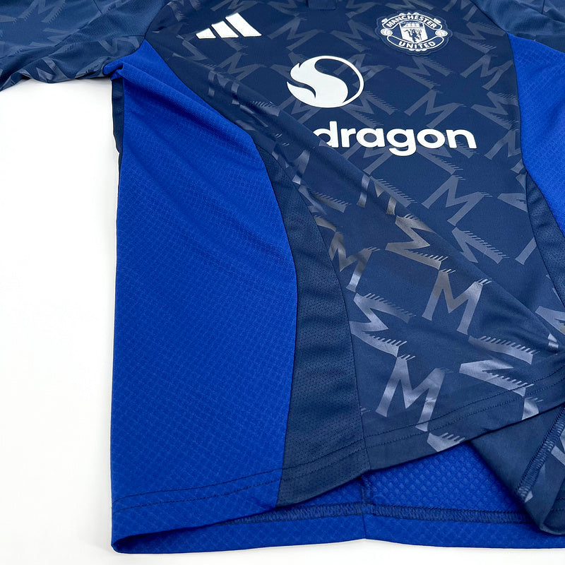 Camiseta Manchester United Away 24/25 Adidas - Azul