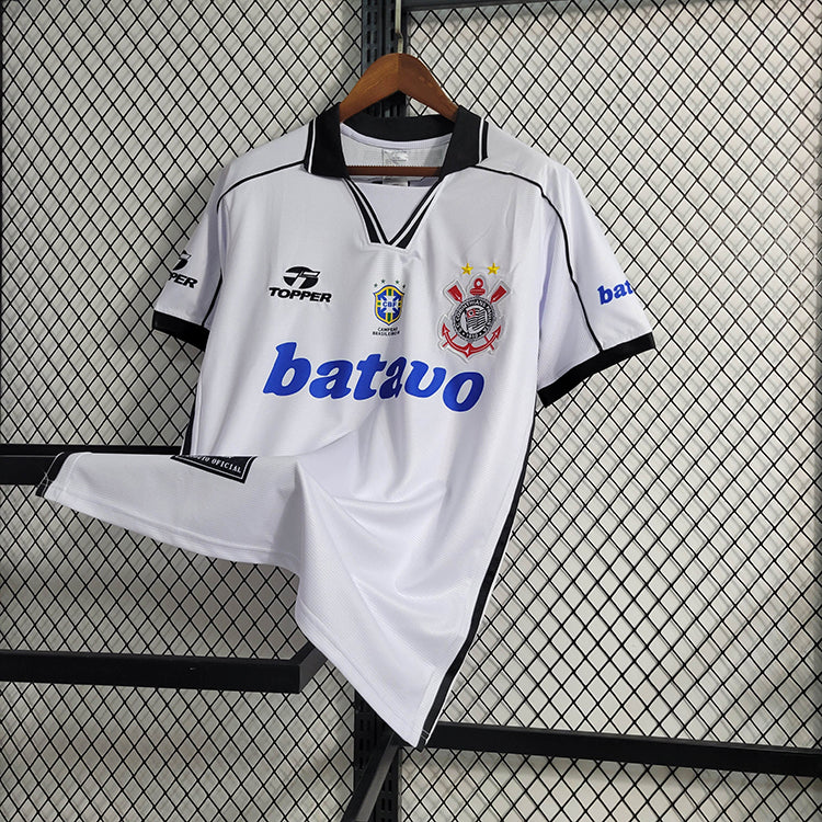 Corinthians Retro Casa - 1999 Blanco Topper