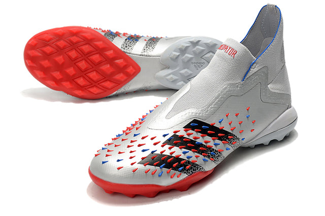 Zapatillas Société Predator Freak + FG Gray - Cano Alto