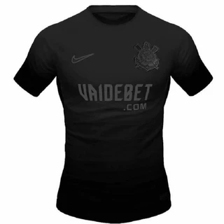 Camiseta Nike Corinthians Fora 24/25 - Negro