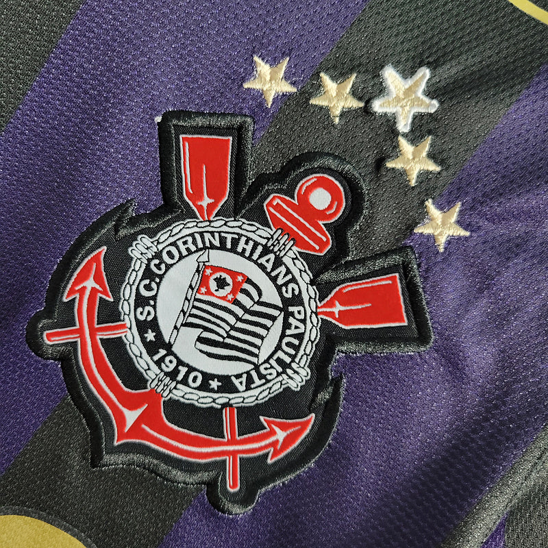 Corinthians Retro Fora - 2009/10 Morado y Negro