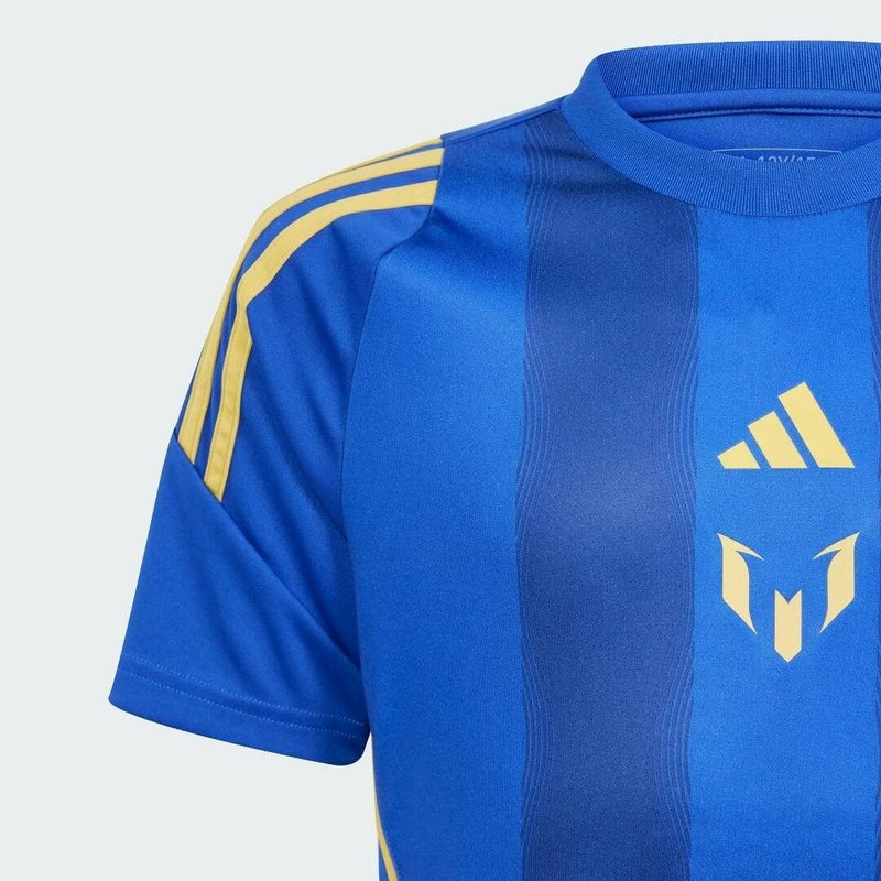 Camisa Adidas X Messi “Spark Gen10s” 2024/25 Torcedor Masculino - Azul Royal - DA Sports Oficial