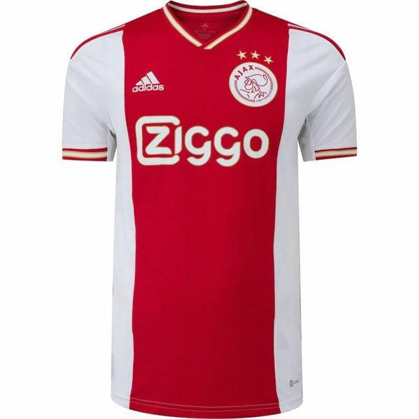 Camisa Ajax I 22/23 Adidas - Branco e Vermelho - DA Sports Oficial