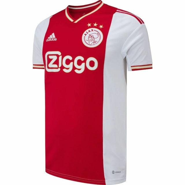 Camisa Ajax I 22/23 Adidas - Branco e Vermelho - DA Sports Oficial