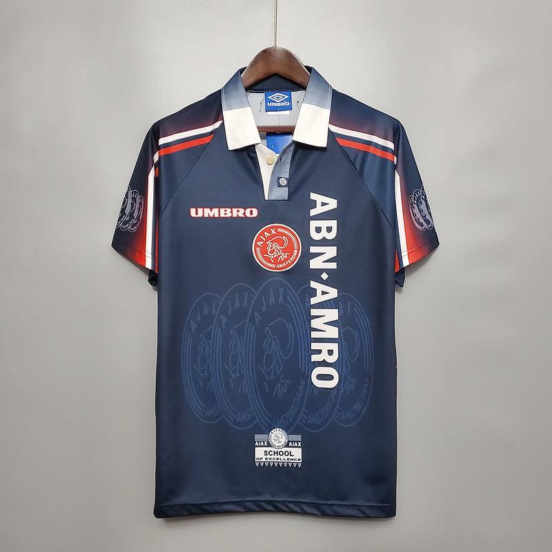 Camisa Ajax Retrô 1997/1998 Azul - Umbro - DA Sports Oficial