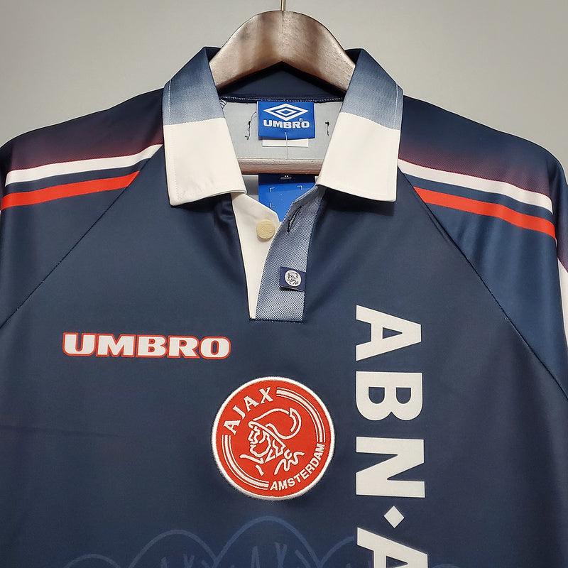 Camisa Ajax Retrô 1997/1998 Azul - Umbro - DA Sports Oficial