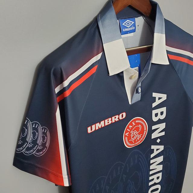 Camisa Ajax Retrô 1997/1998 Azul - Umbro - DA Sports Oficial