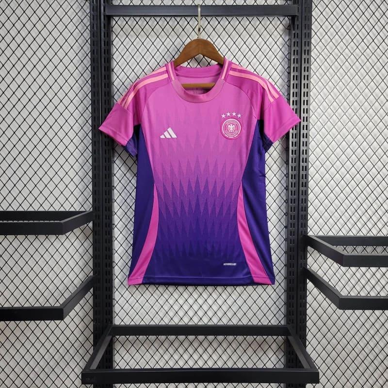 Camisa Alemanha Feminina 24/25 s/n° Torcedor Adidas Masculino - Roxo e Rosa - DA Sports Oficial