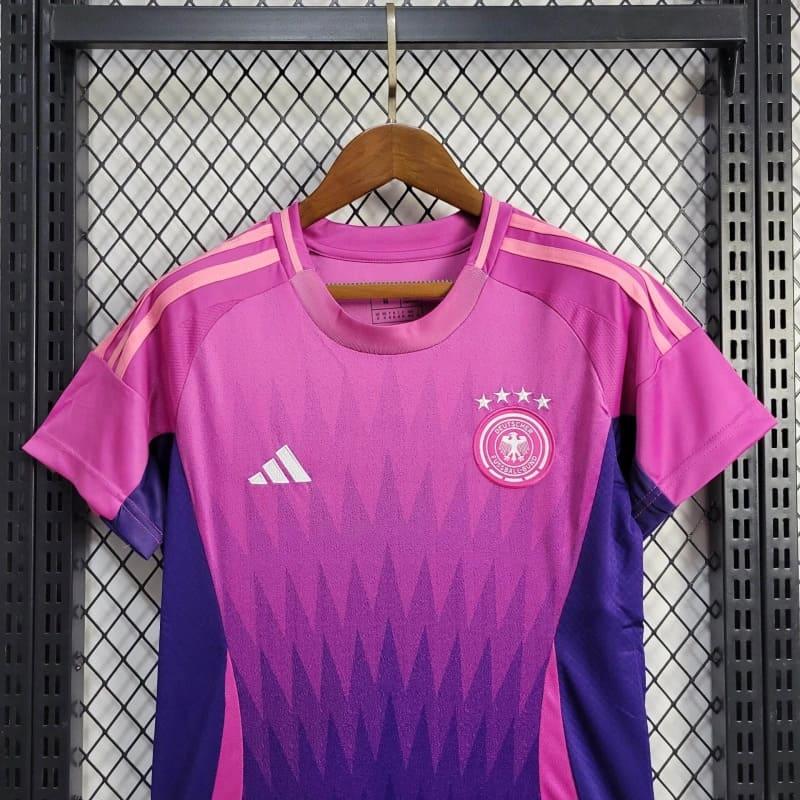 Camisa Alemanha Feminina 24/25 s/n° Torcedor Adidas Masculino - Roxo e Rosa - DA Sports Oficial