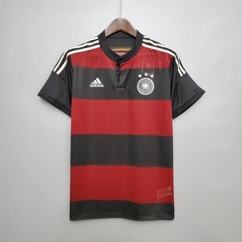 Camisa Alemanha Retrô 2014 - Adidas - Preto e Vermelha - DA Sports Oficial