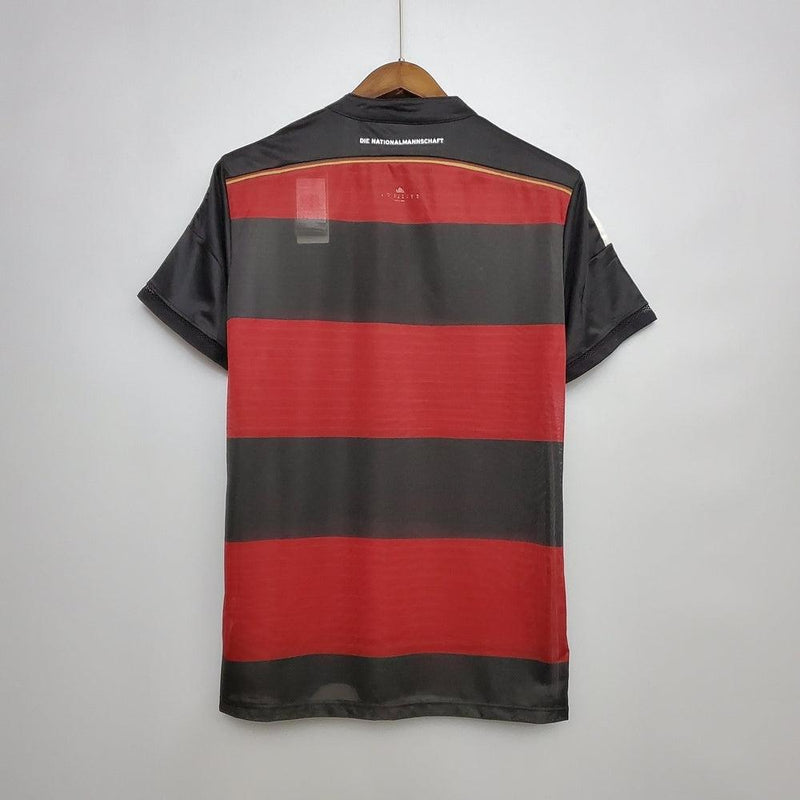 Camisa Alemanha Retrô 2014 - Adidas - Preto e Vermelha - DA Sports Oficial