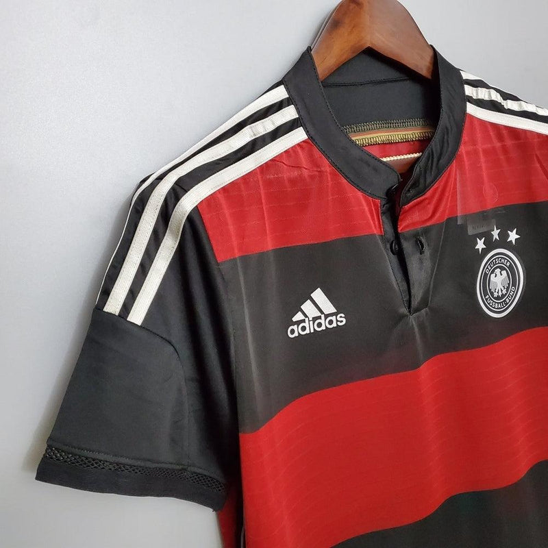 Camisa Alemanha Retrô 2014 - Adidas - Preto e Vermelha - DA Sports Oficial