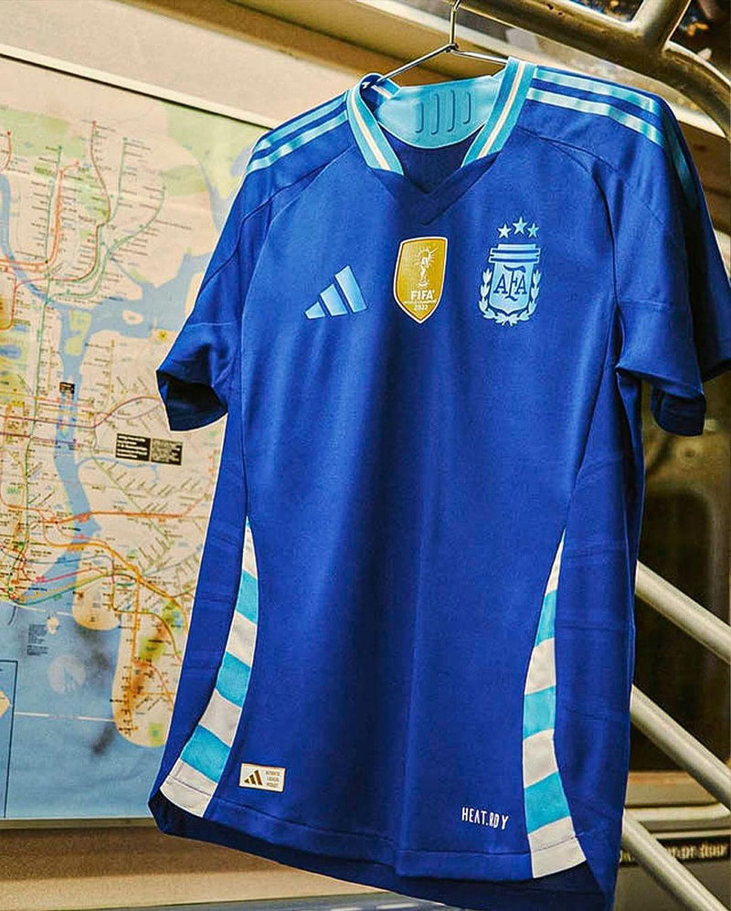 Camisa Argentina Away 2024/25 Patch de Campeão + Brinde Surpresa - DA Sports Oficial