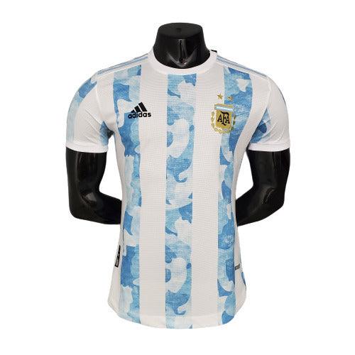 Camisa Argentina I 2021 - Branca e Azul - Adidas - Masculino Jogador - DA Sports Oficial