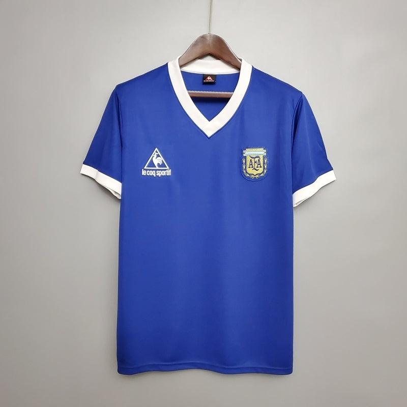 Camisa Argentina Retrô 1986 Azul - Le Coq Sportif - DA Sports Oficial