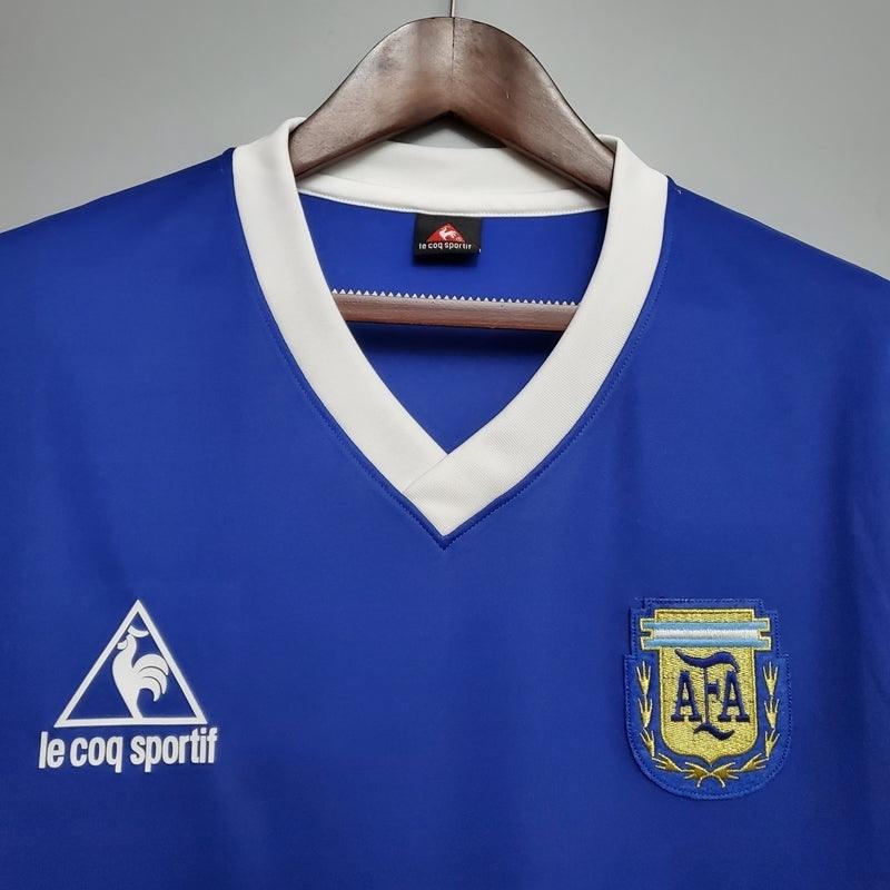 Camisa Argentina Retrô 1986 Azul - Le Coq Sportif - DA Sports Oficial