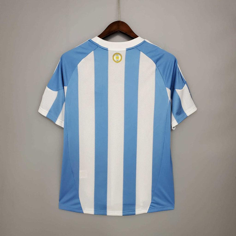 Camisa Argentina Retrô 2010 Azul e Branca - Adidas - DA Sports Oficial