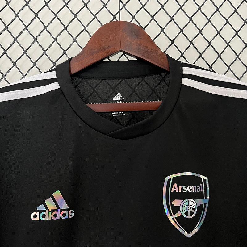 Camisa Arsenal 24/25 Adidas x Balmain - Preto - DA Sports Oficial