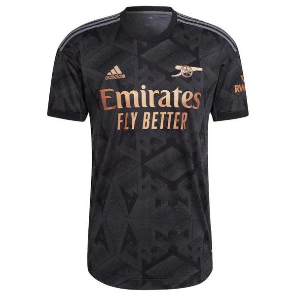 Camisa Arsenal Away 22/23 s/n° Torcedor Masculina - Preto - DA Sports Oficial