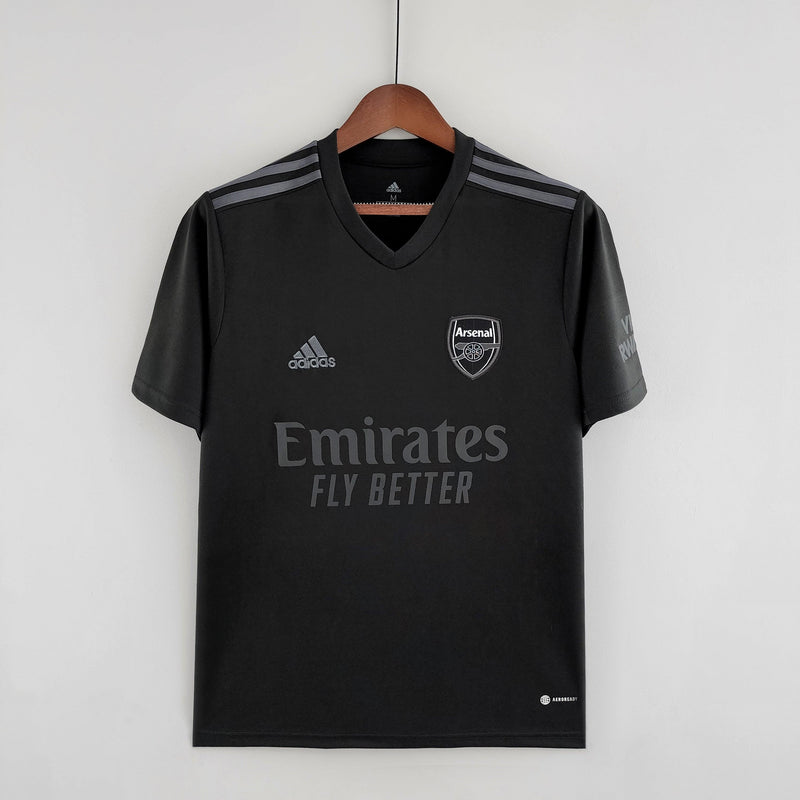 Camisa Arsenal Edição Especial 21/22 Adidas - All Black - DA Sports Oficial