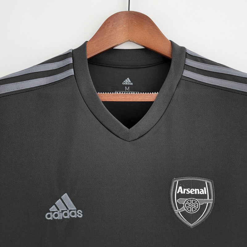 Camisa Arsenal Edição Especial 21/22 Adidas - All Black - DA Sports Oficial