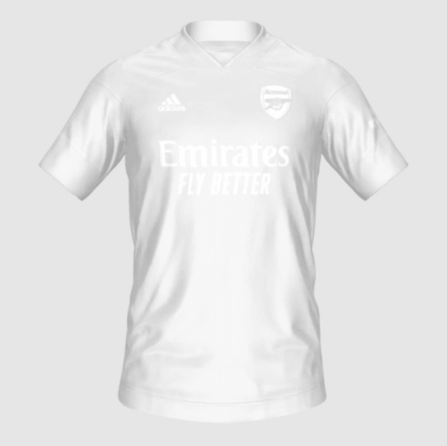 Camisa Arsenal Edição Especial 21/22 Adidas - All White - DA Sports Oficial