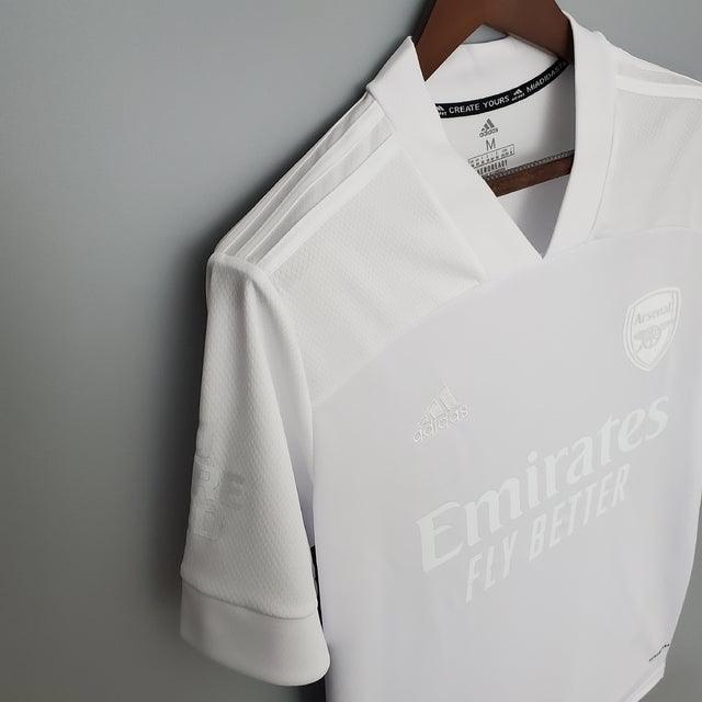 Camisa Arsenal Edição Especial 21/22 Adidas - All White - DA Sports Oficial