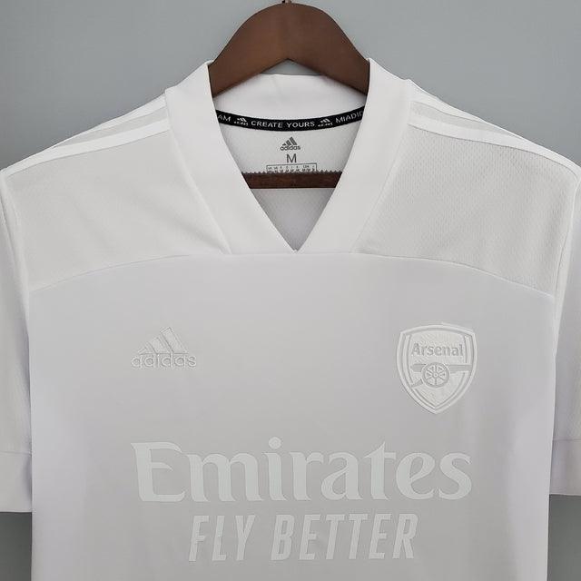 Camisa Arsenal Edição Especial 21/22 Adidas - All White - DA Sports Oficial