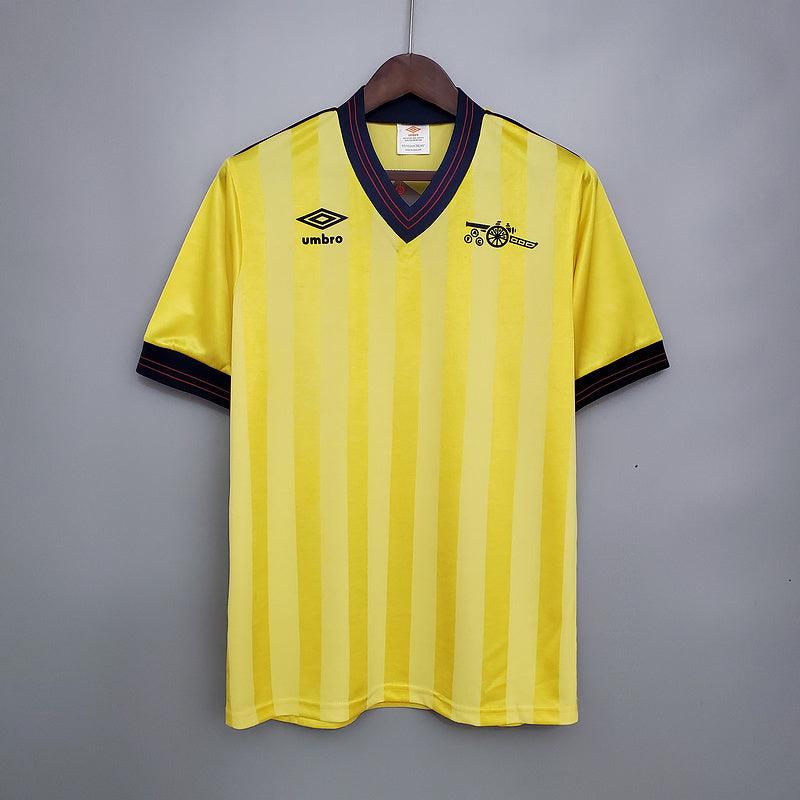 Camisa Arsenal Retrô 1983/1986 Amarela - Umbro - DA Sports Oficial