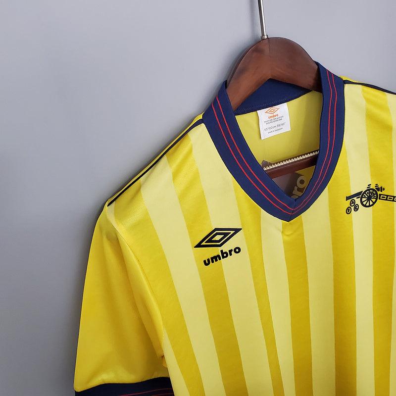 Camisa Arsenal Retrô 1983/1986 Amarela - Umbro - DA Sports Oficial