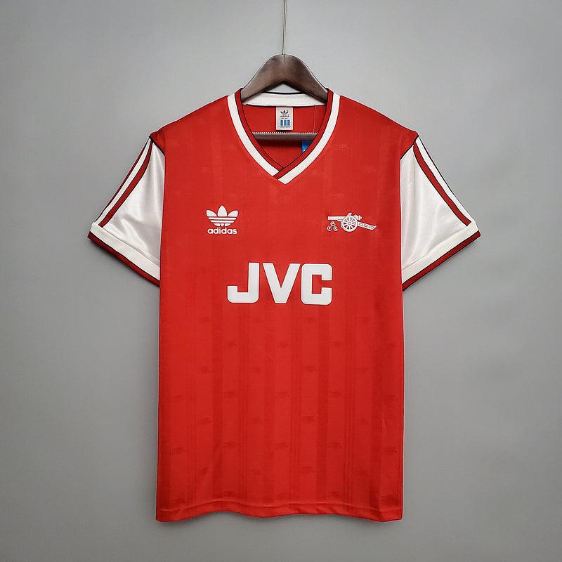 Camisa Arsenal Retrô 1988/1989 Vermelha- Adidas - DA Sports Oficial