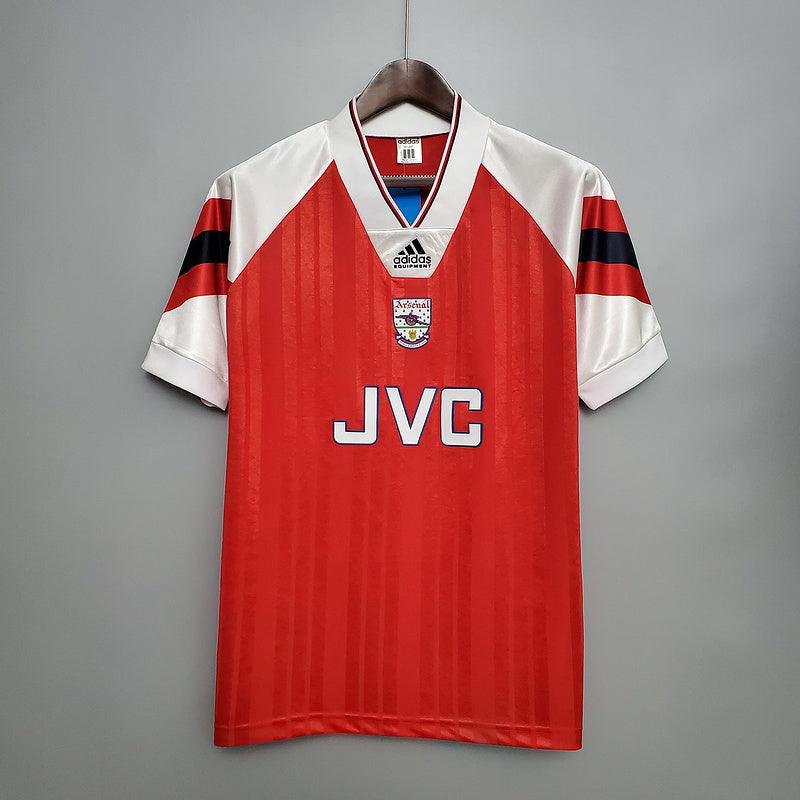 Camisa Arsenal Retrô 1992/1993 Vermelha- Adidas - DA Sports Oficial