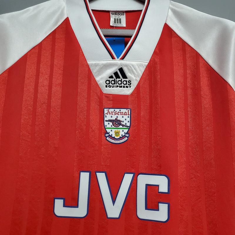 Camisa Arsenal Retrô 1992/1993 Vermelha- Adidas - DA Sports Oficial