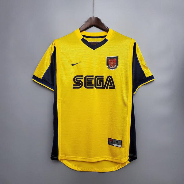 Camisa Arsenal Retrô 1999/2000 Amarela - Nike - DA Sports Oficial