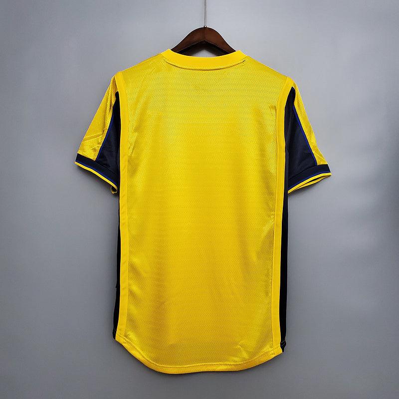 Camisa Arsenal Retrô 1999/2000 Amarela - Nike - DA Sports Oficial