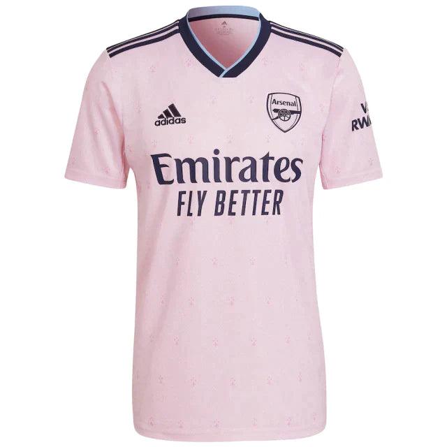 Camisa Arsenal Third 22/23 s/n° Torcedor Masculina - Rosa - DA Sports Oficial